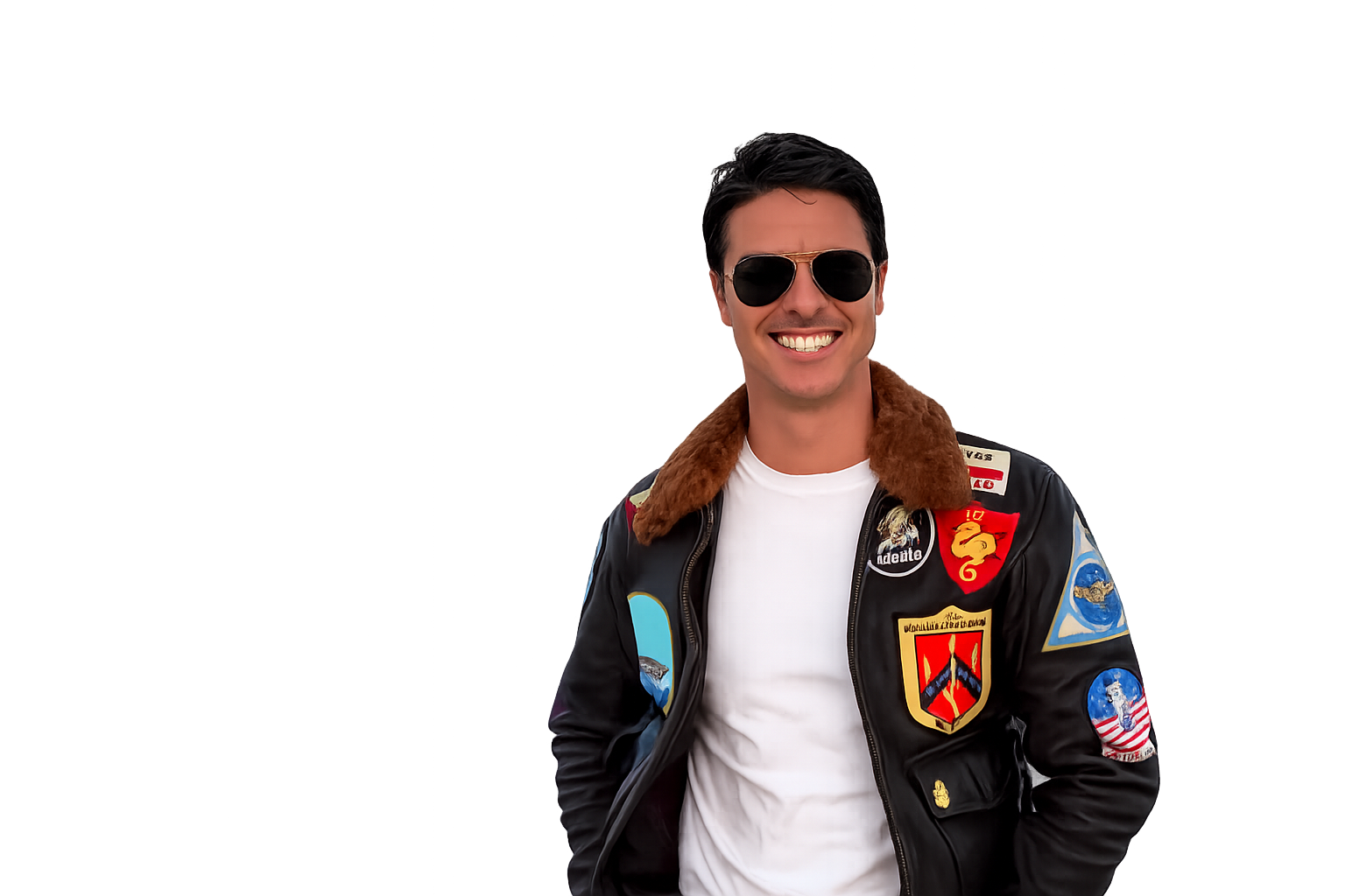 Surprise visits from a Maverick lookalike at Top Gun Bar